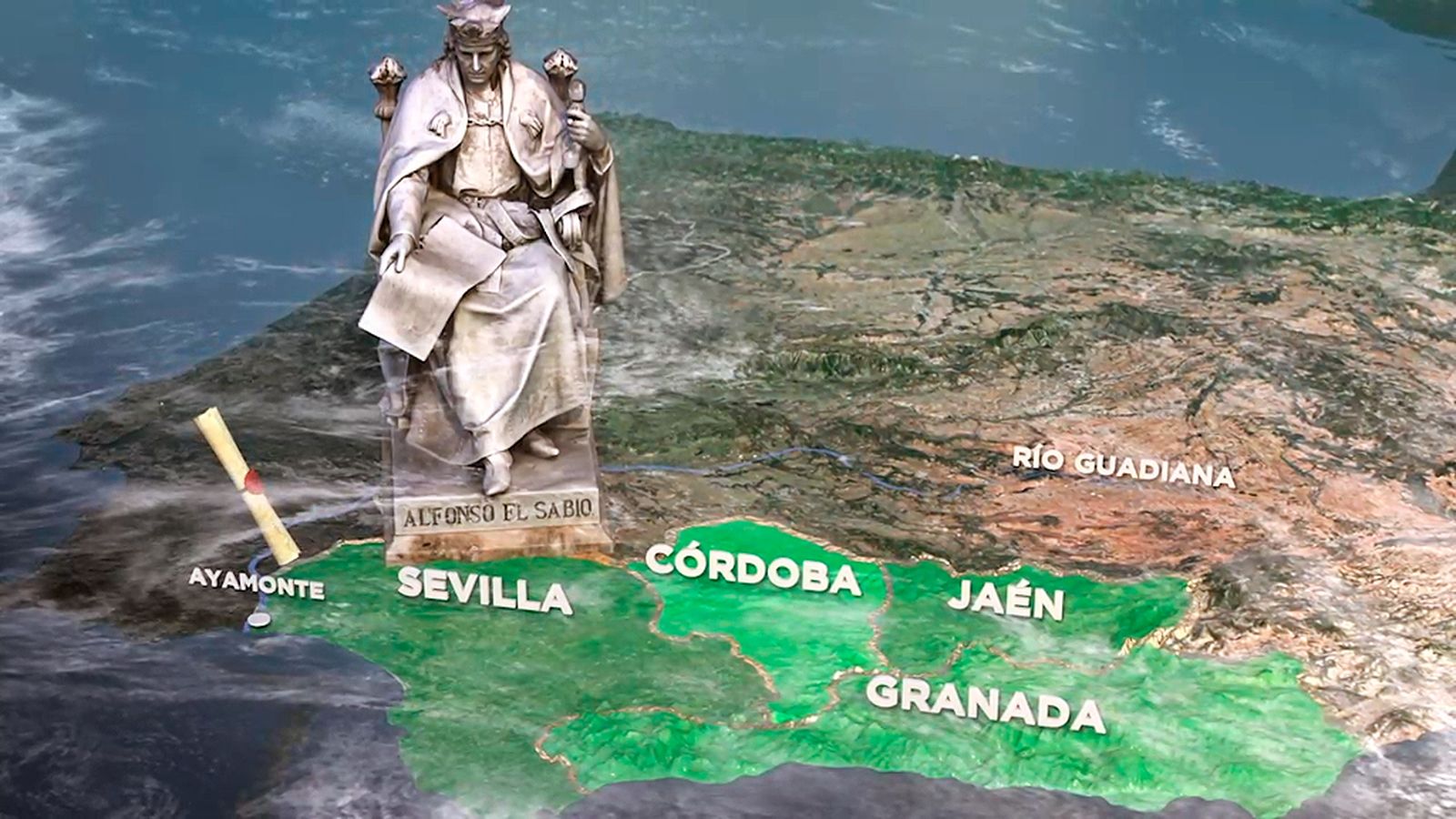 Frontera Portugal Alfonso X
