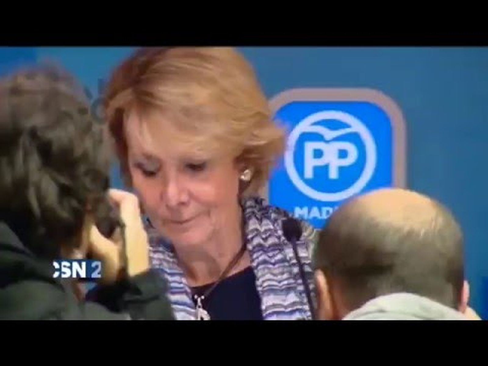Esperanza Aguirre dimite como presidenta del PP en la comunidad de Madrid