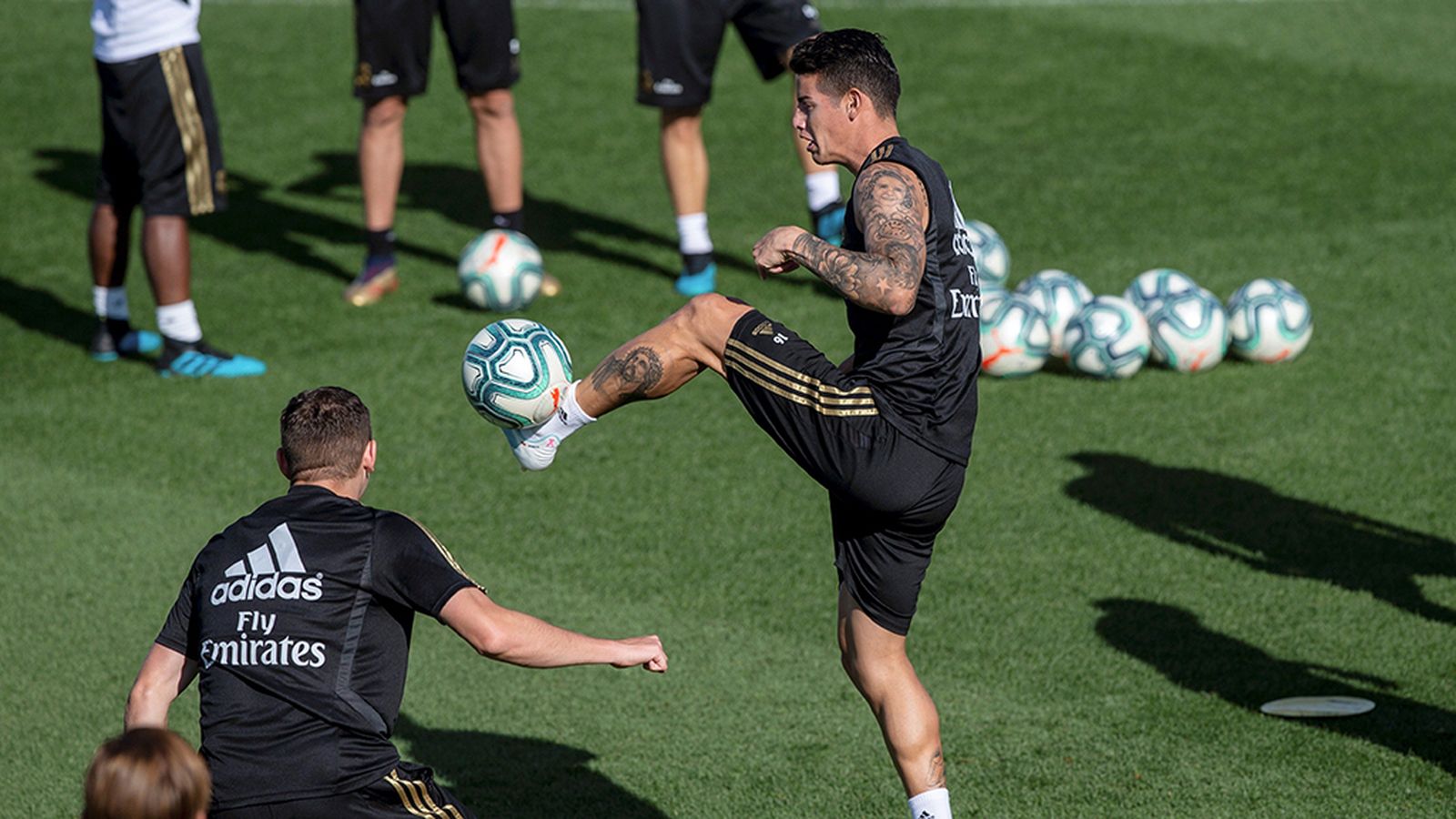 James Entrenamiento Real Madrid 1024