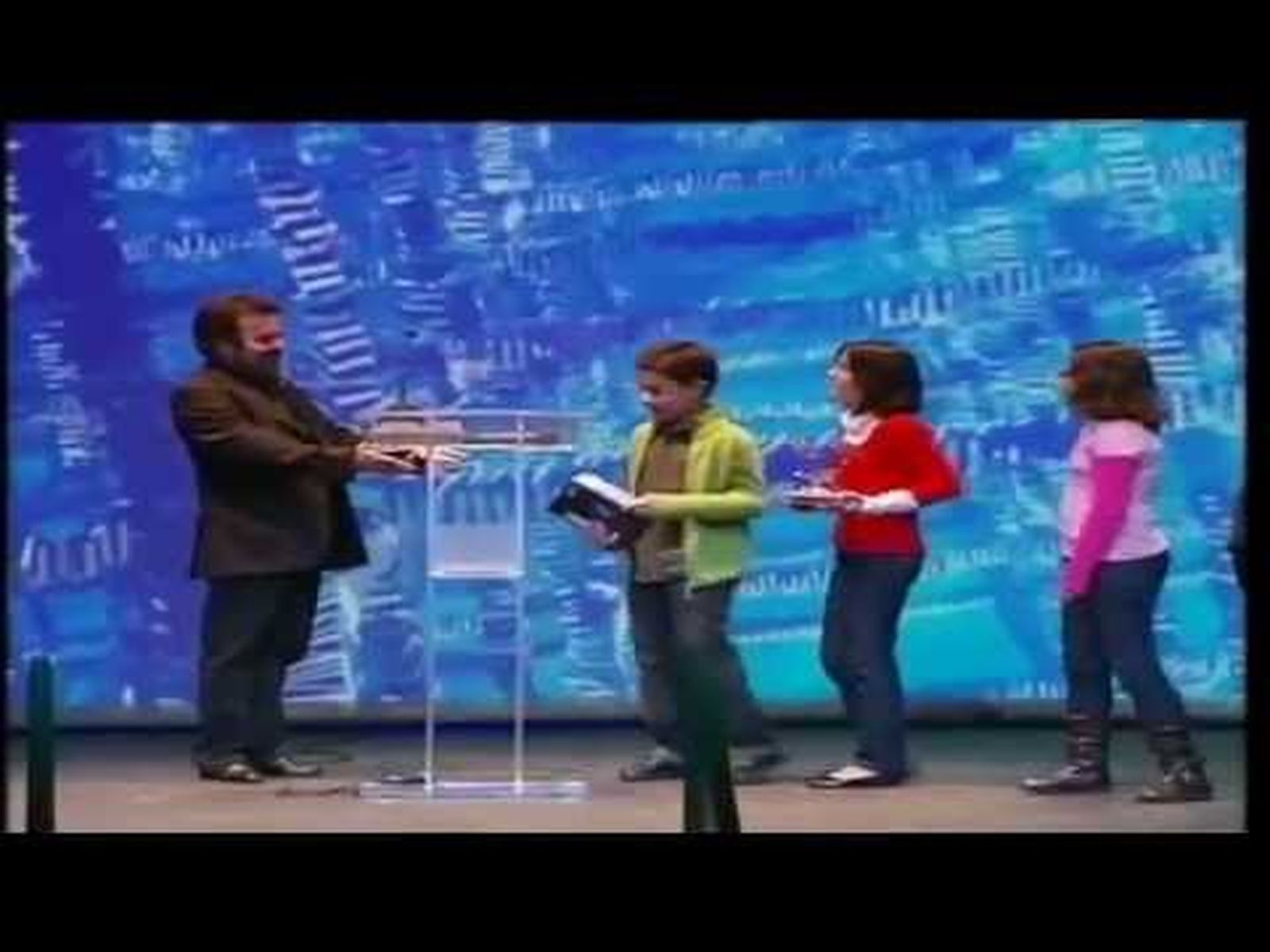 El director de los Simpsons y el jurado infantil de Animacor 2008