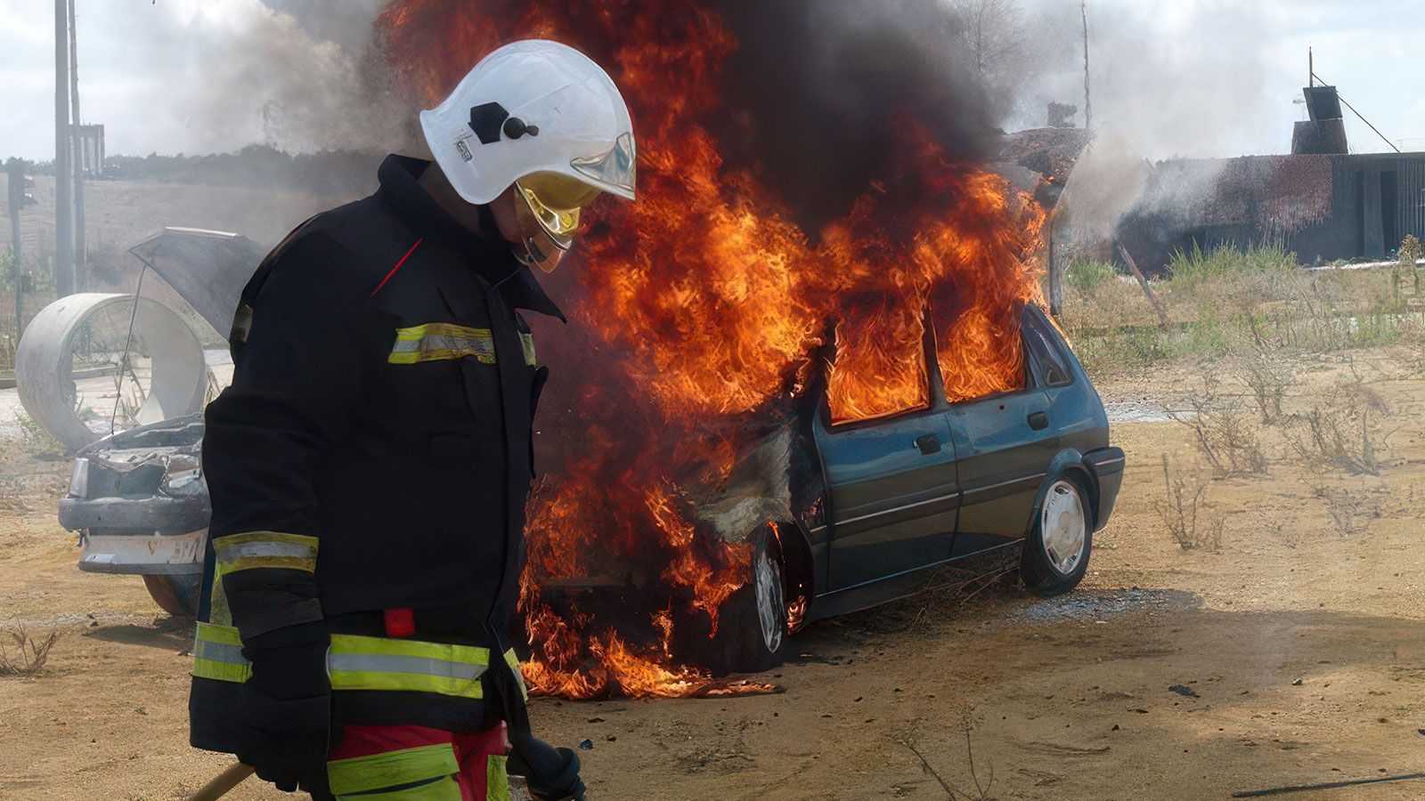 bombero-y-fuego