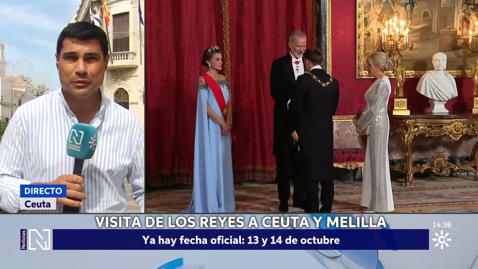 El rey visitará Ceuta y Melilla