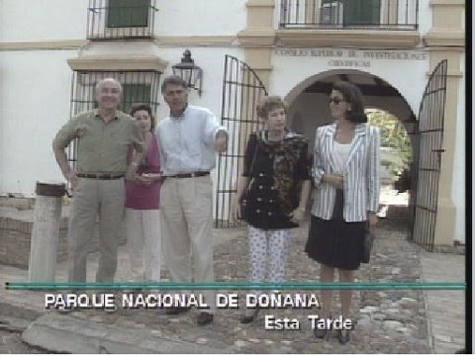 Mijail Gorbachov en Doñana