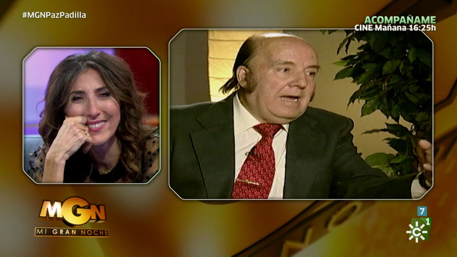 Paz Padilla y Chiquito de la Calzada