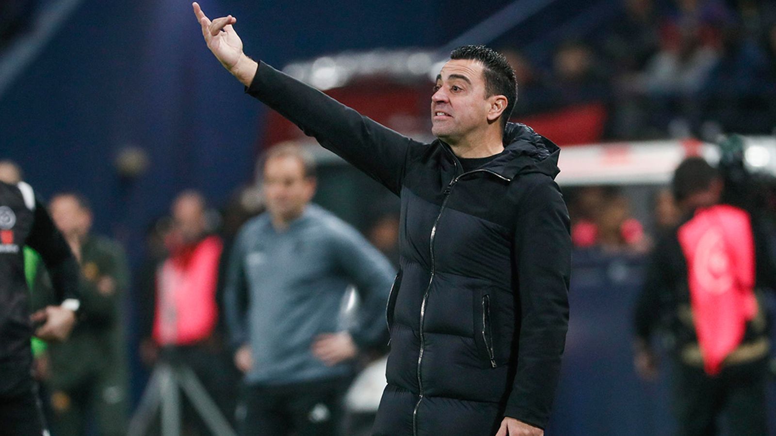 Xavi Hernández, entrenador del Barcelona
