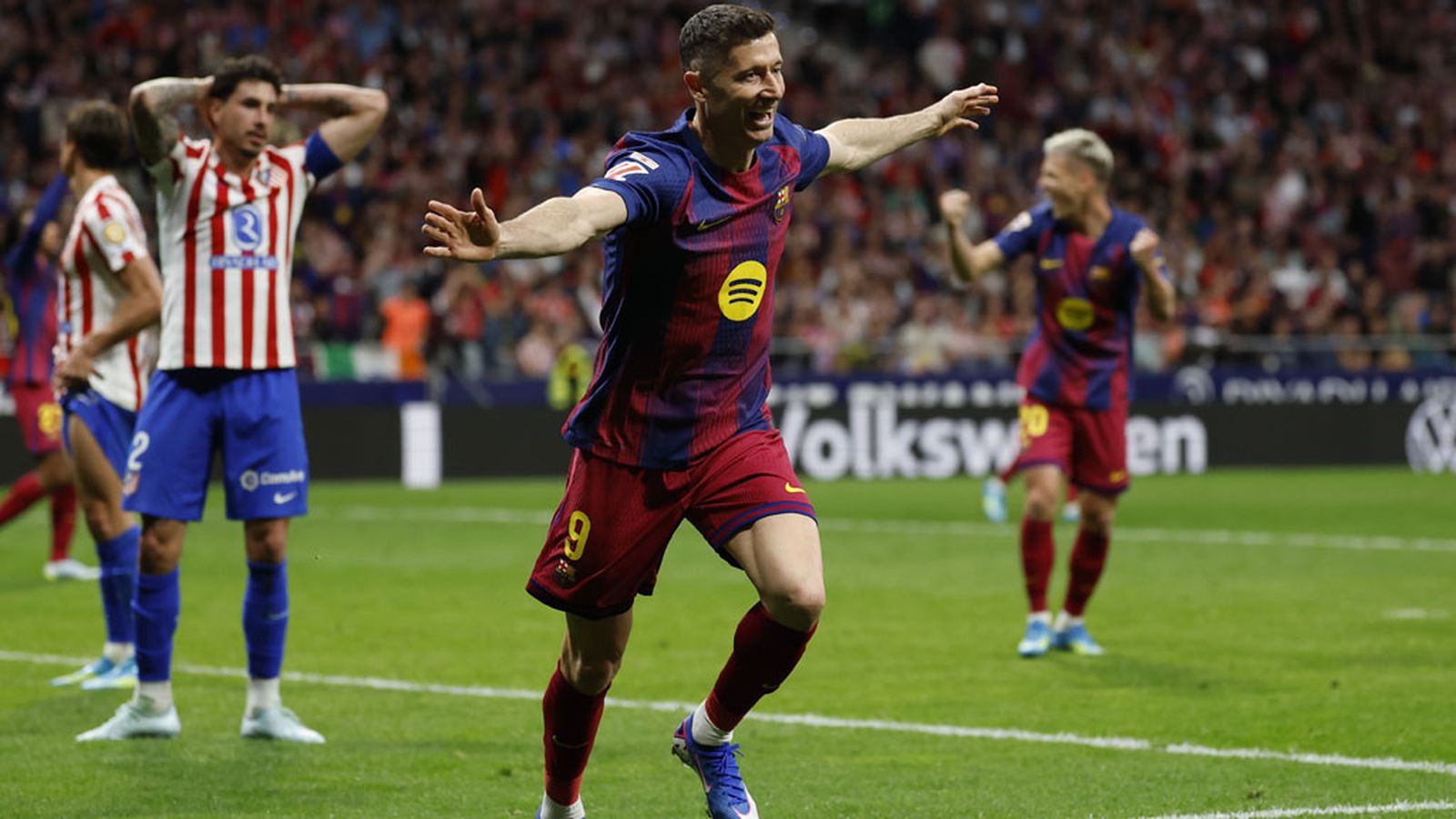 Lewandowski Atlético Madrid Barcelona