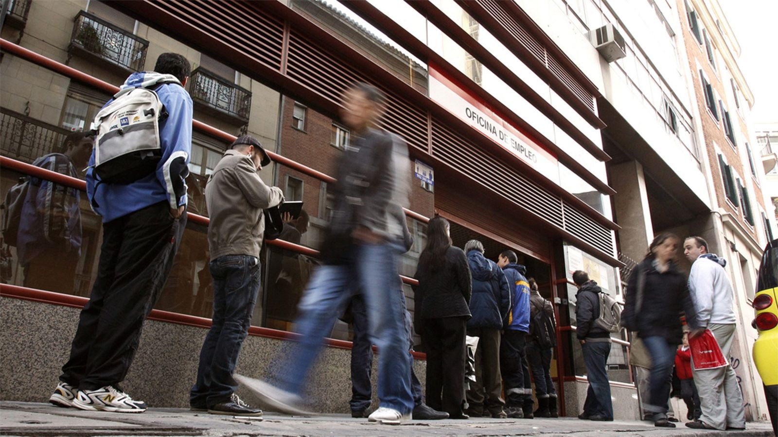 Paro oficina de empleo desempleo