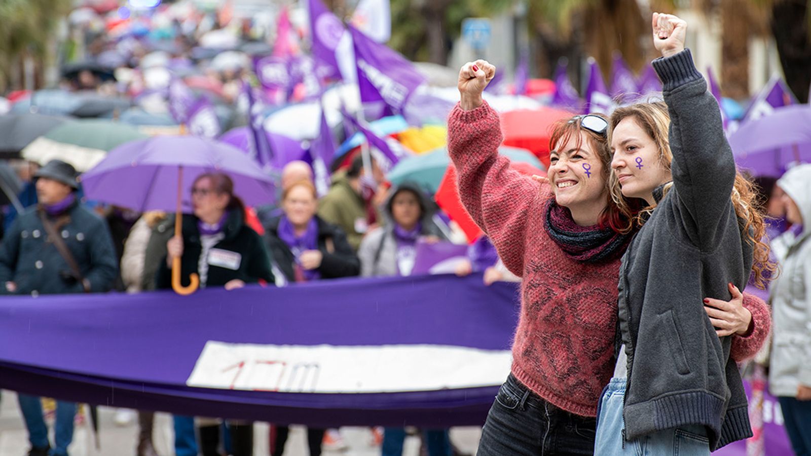 Manifestación del 8m en Jaén