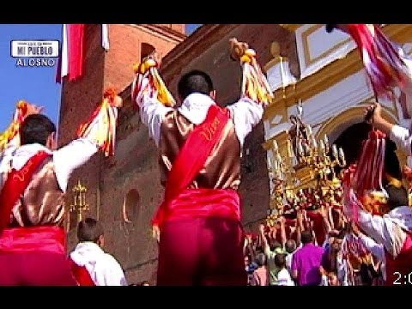 Danza de los Cascabeleros de Alosno el día de San Juan
