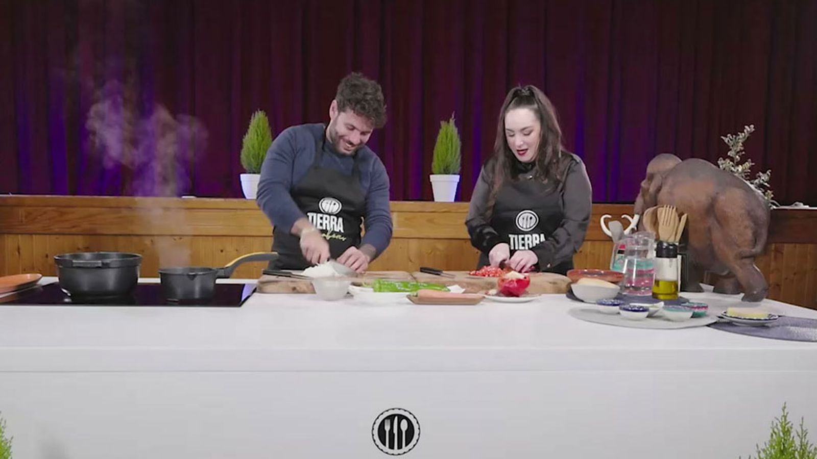 Lentejas beluga con foie, un toque gourmet para una receta tradicional en Padul