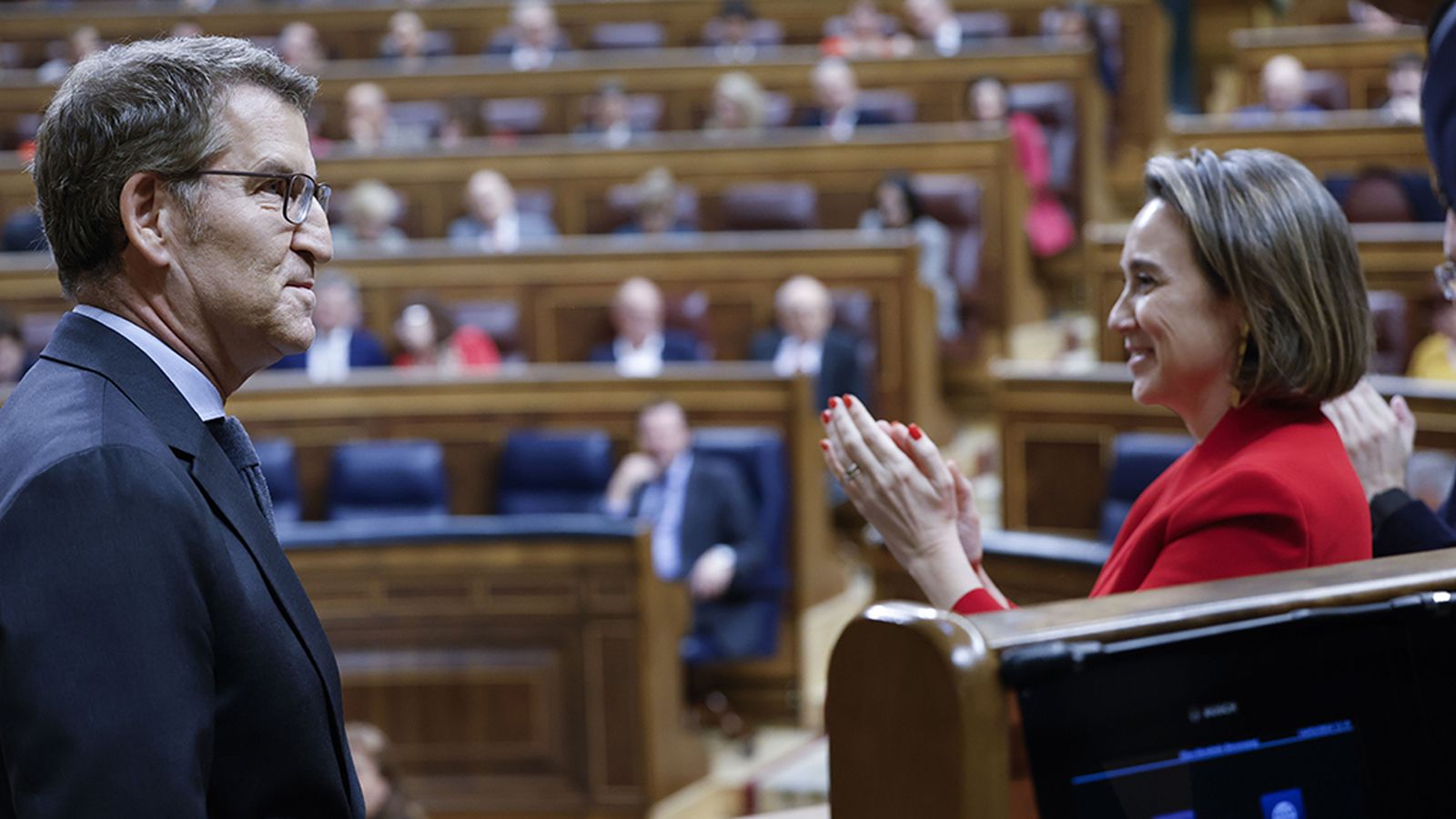 Feijóo en el debate de la ley de amnistía