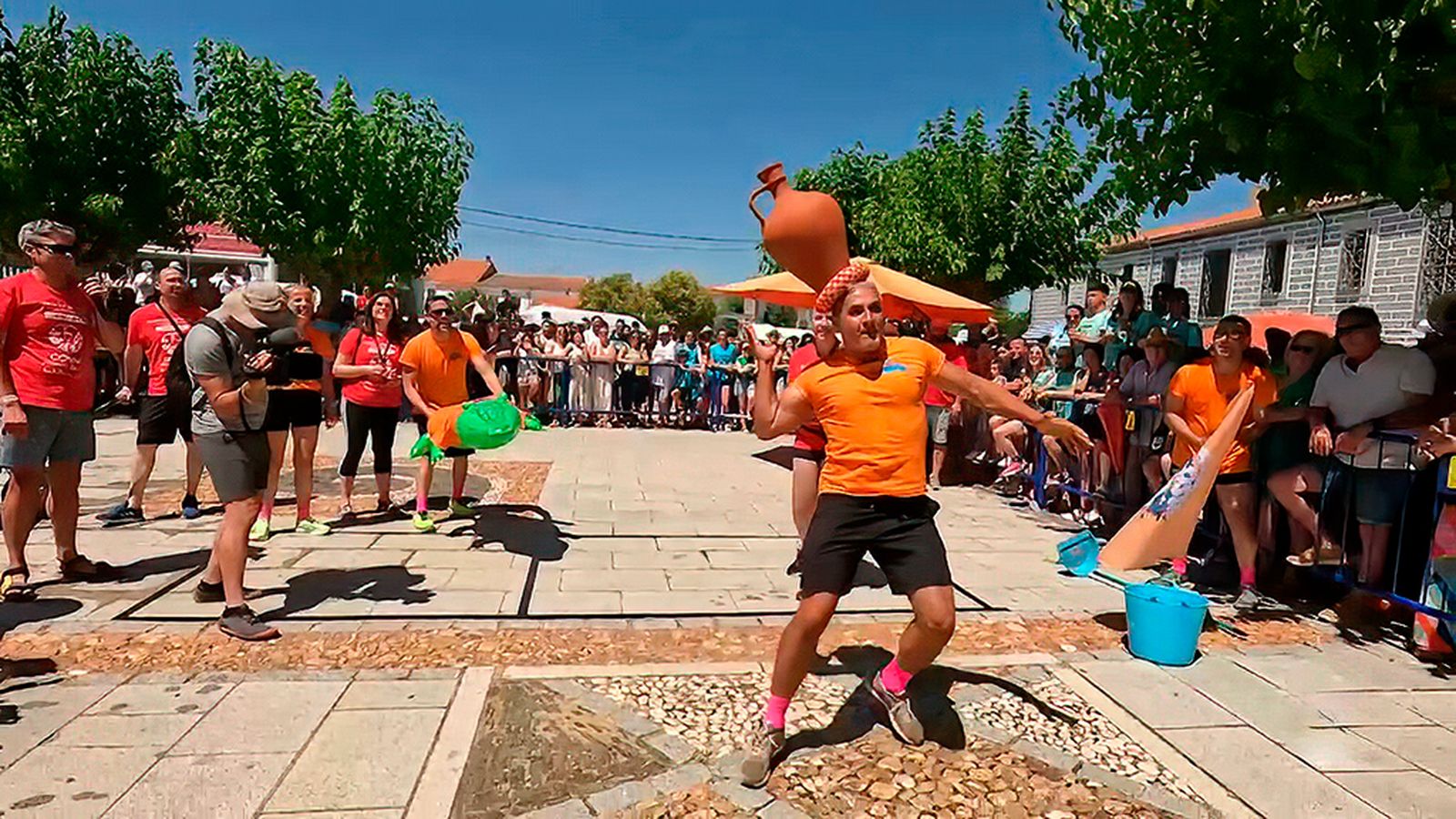 Diversión a tope en las olimpiadas rurales de Añora
