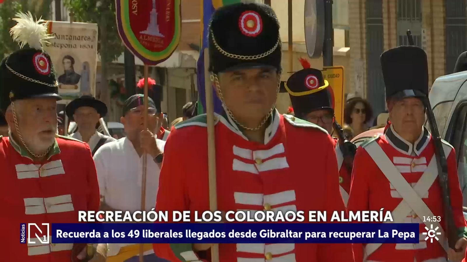 Homenaje a Los Coloraos en Almería