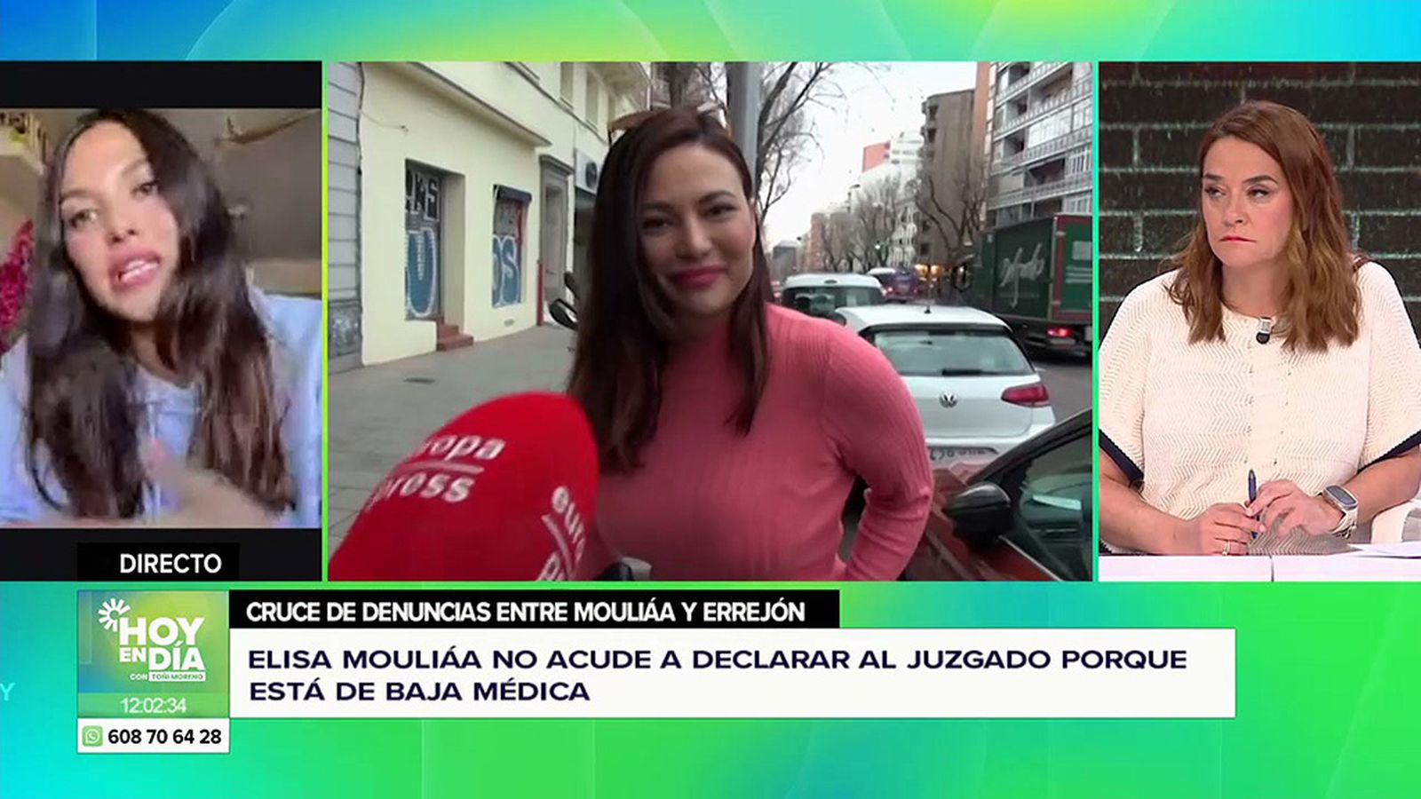 Mouliaá rechaza la orden del juez de declarar por calumnias hasta que se reactive el caso Errejón