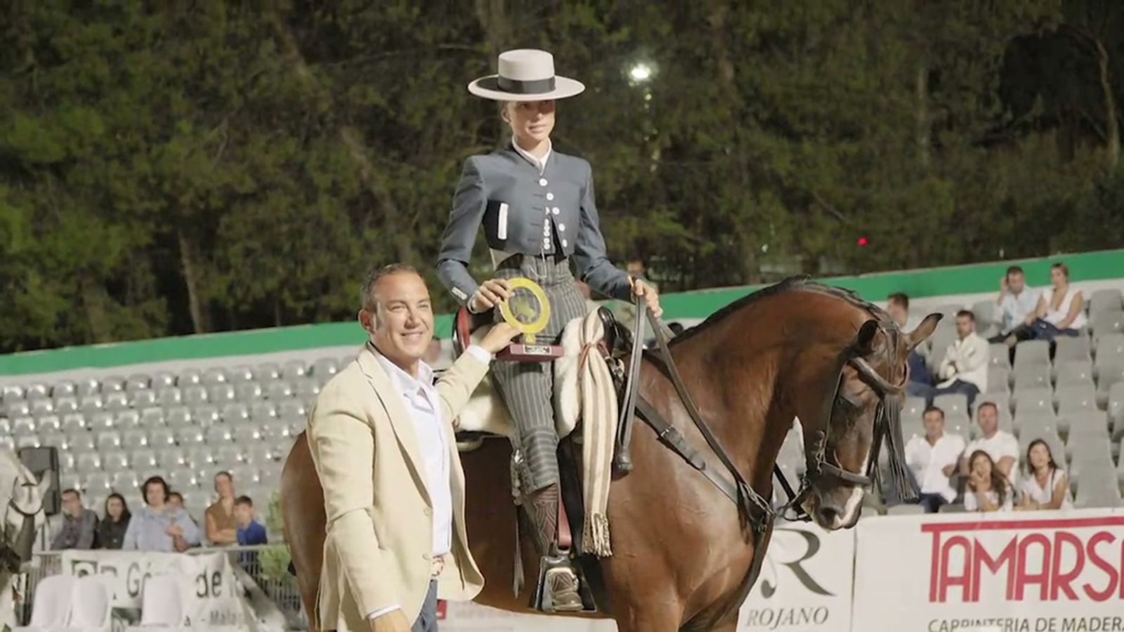 Más de dos mil espectadores, en la final del Campeonato de Andalucía de Doma Vaquera