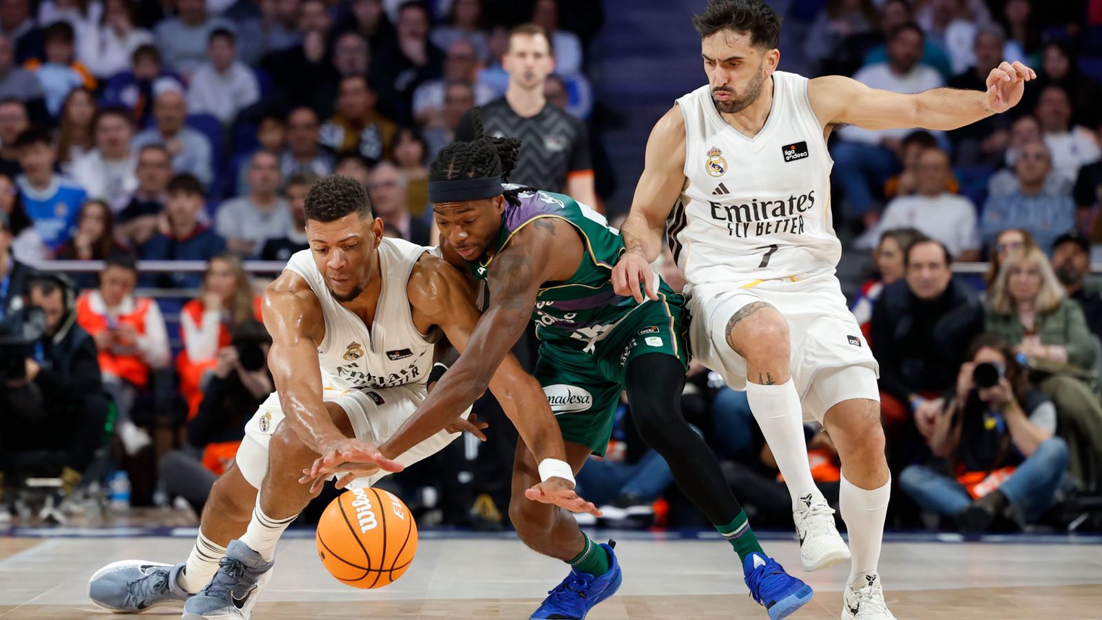 Partido Real Madrid Unicaja Málaga