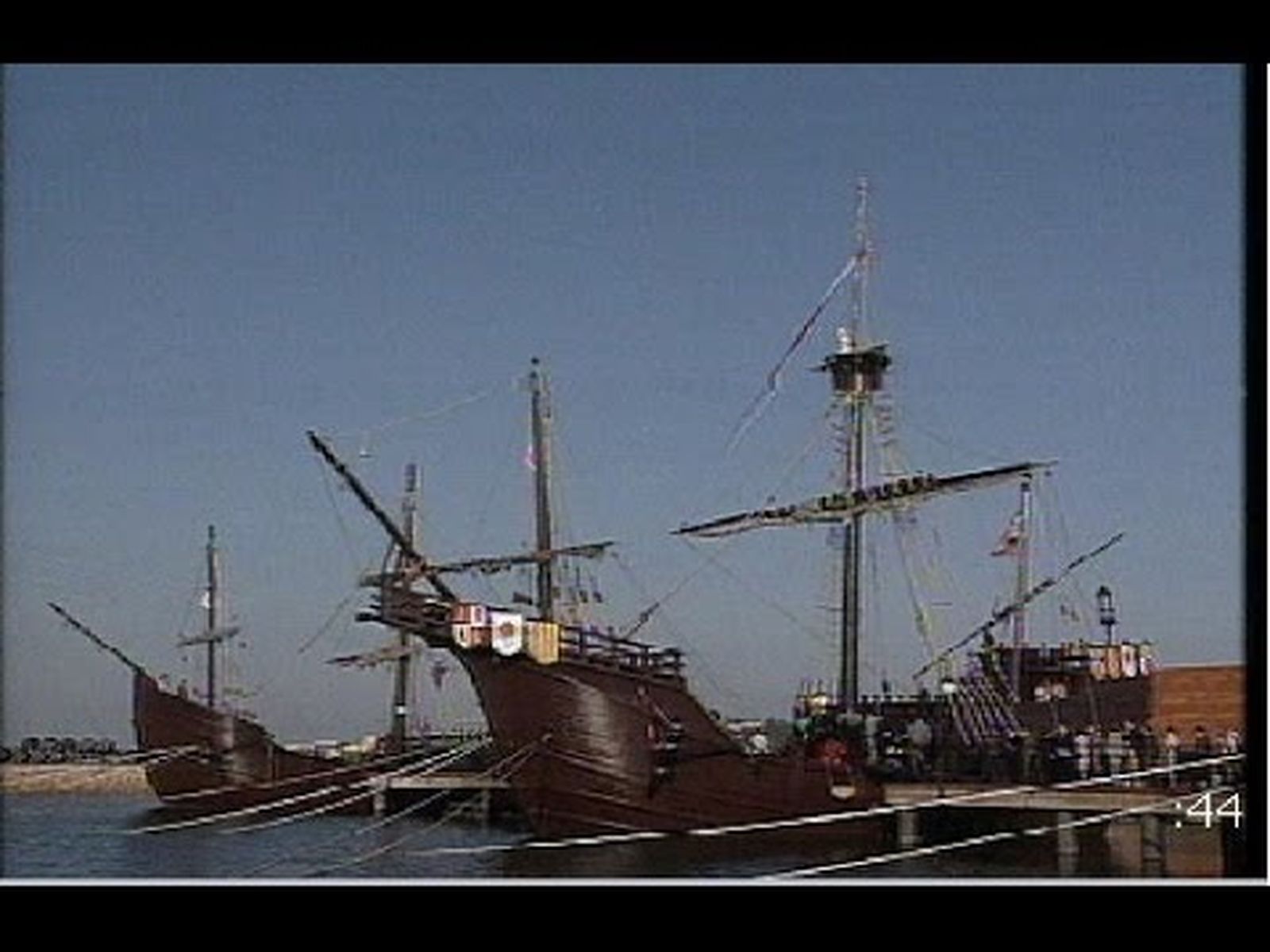 Inauguración del muelle de las Carabelas en la Rábida