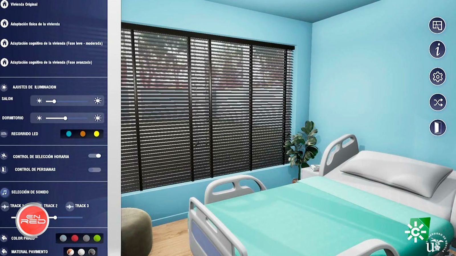 Una vivienda inteligente para mejorar la vida de los enfermos de Alzheimer