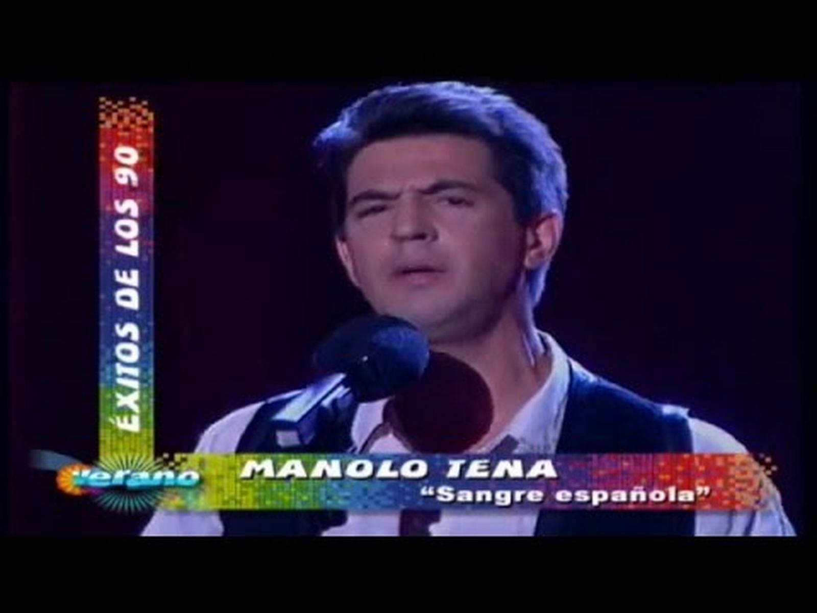 Manolo Tena canta "Sangre española"