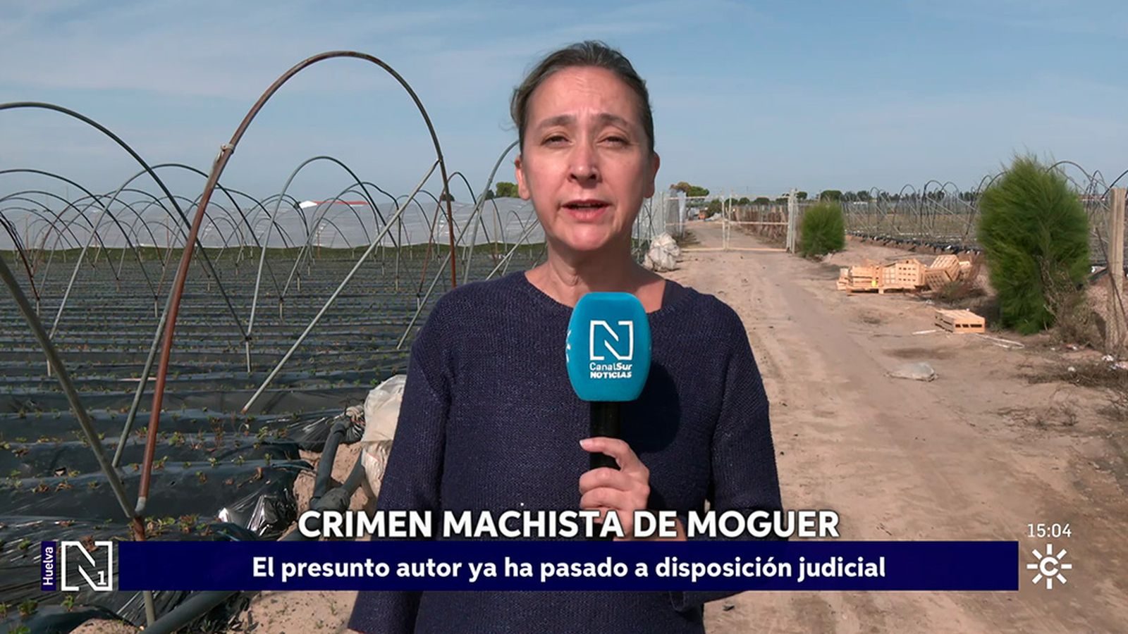 A disposición judicial el presunto asesino de su expareja en Moguer