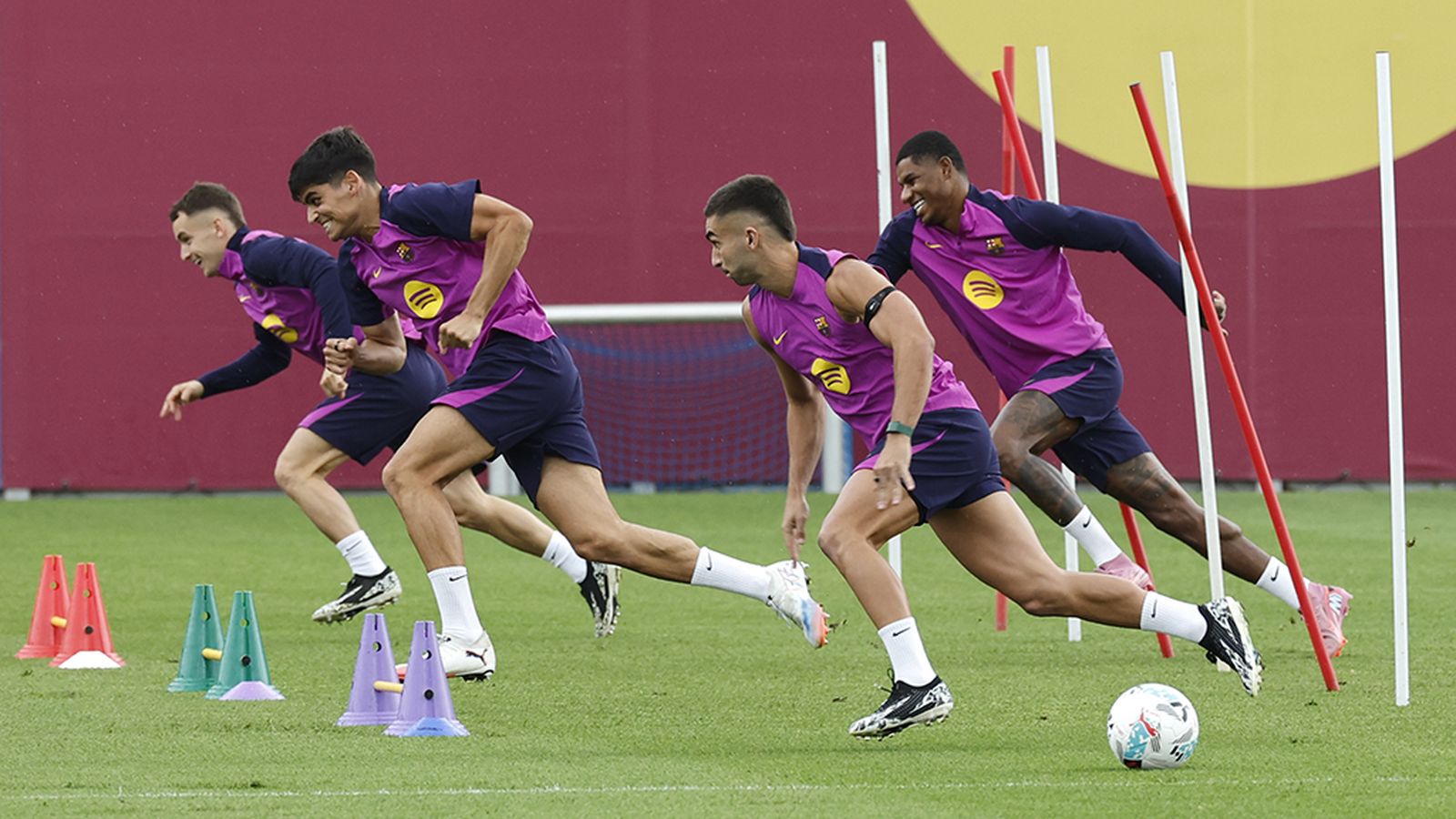 Entrenamiento del Barcelona
