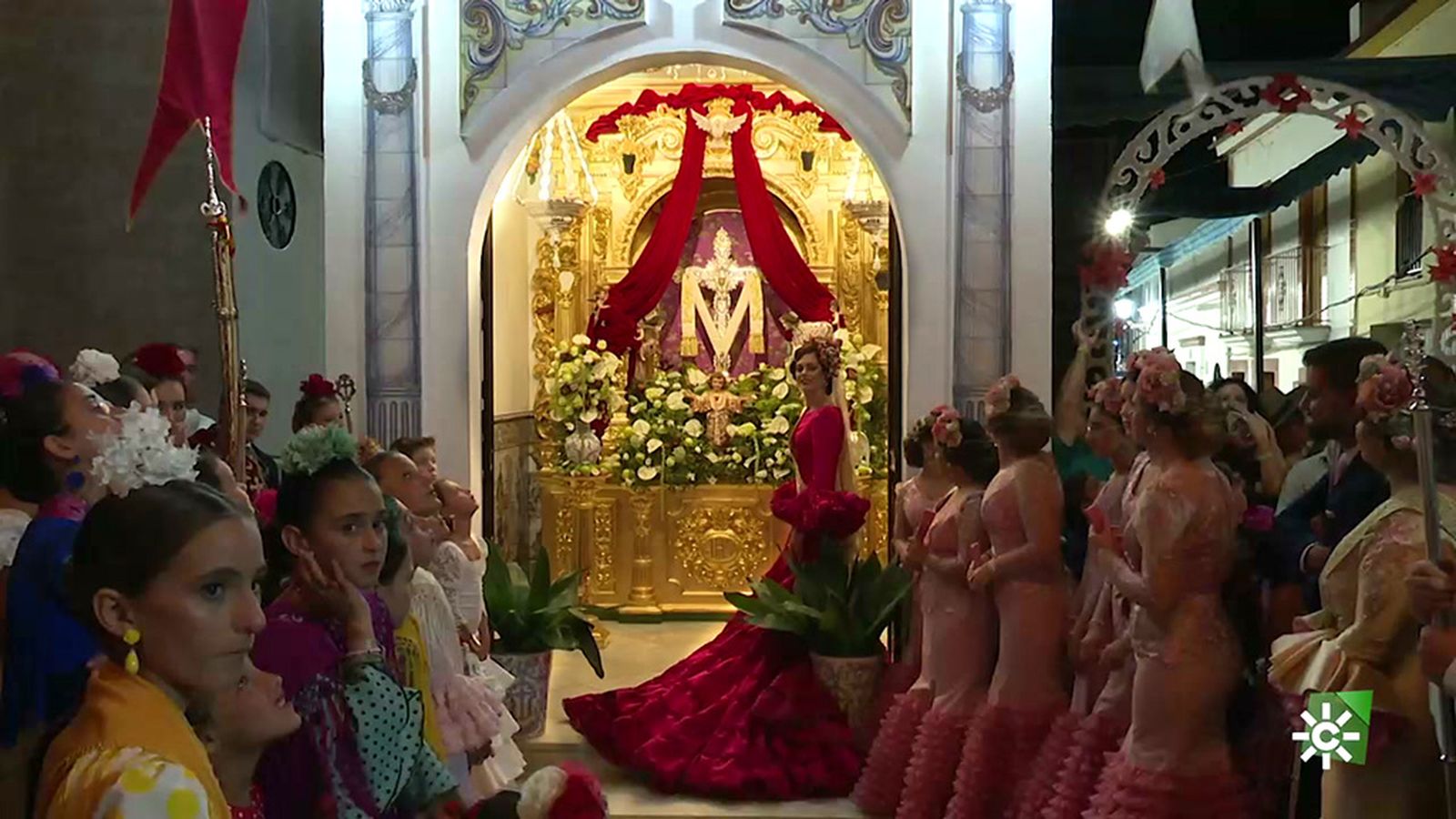 Las fiestas en honor a la Santa Cruz de la Calle Tejada, en Escacena del Campo,