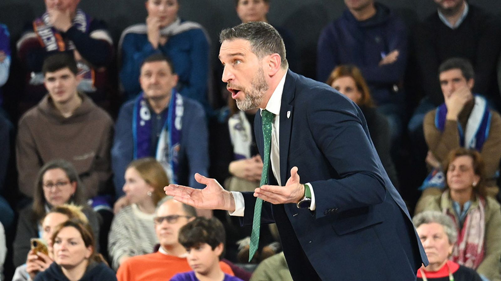 Entrenador del Unicaja Málaga, Ibón Navarro