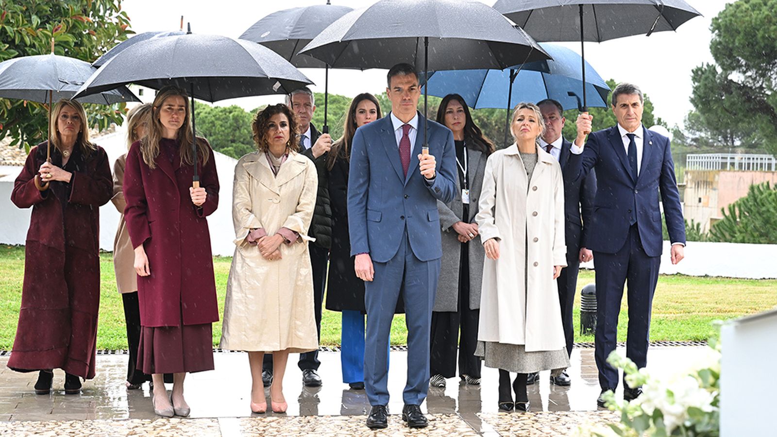 Homenaje a las víctimas de Adamuz en La Rábida