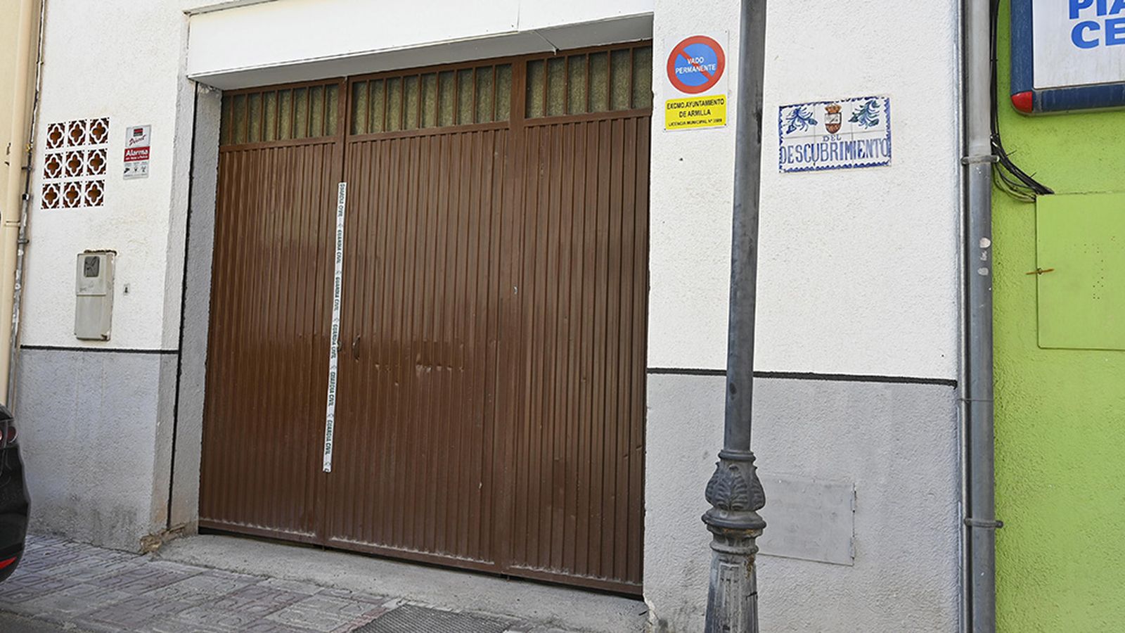 Garaje del secuestro de Maracena