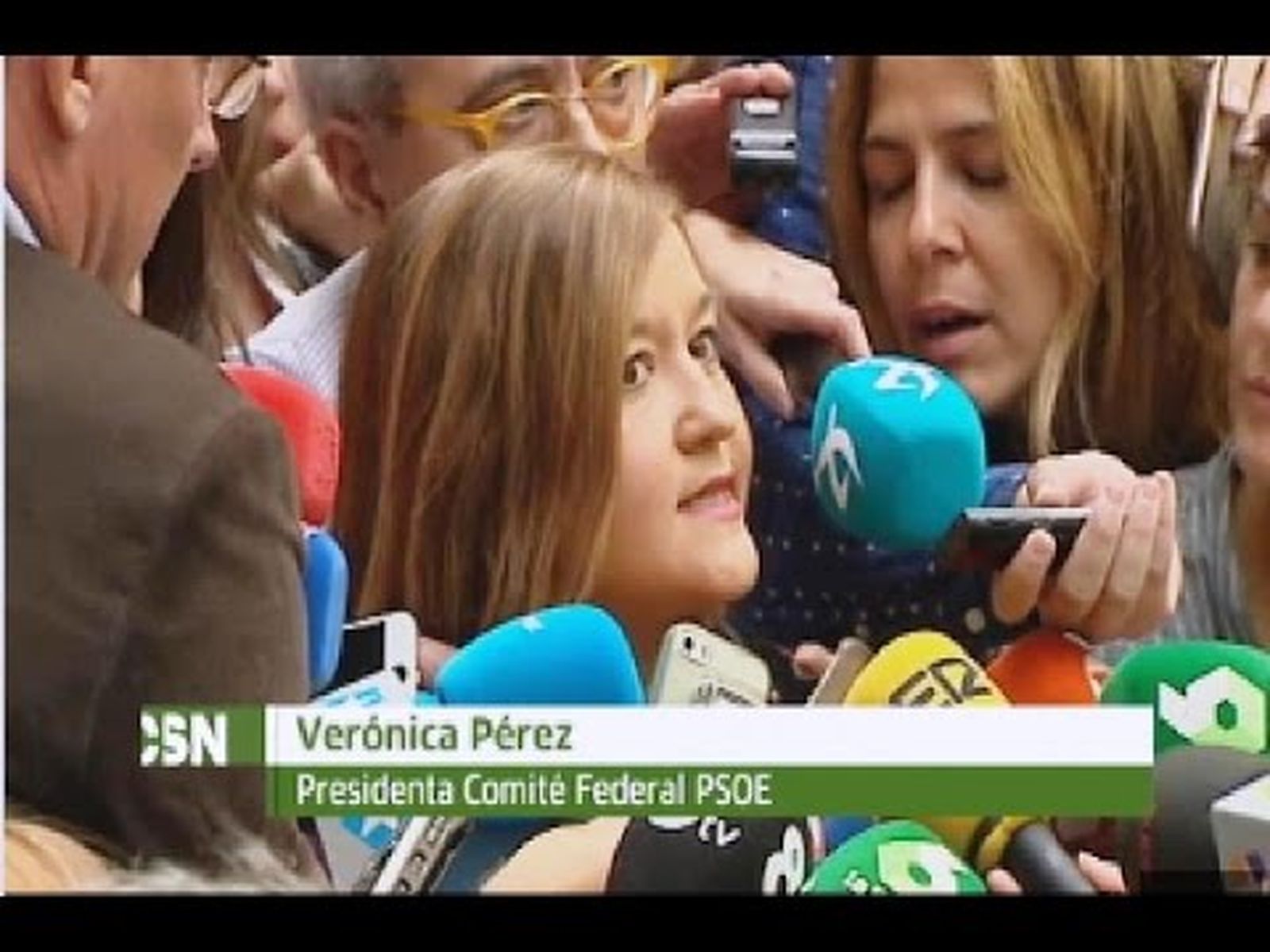 Verónica Pérez en la "guerra" del PSOE