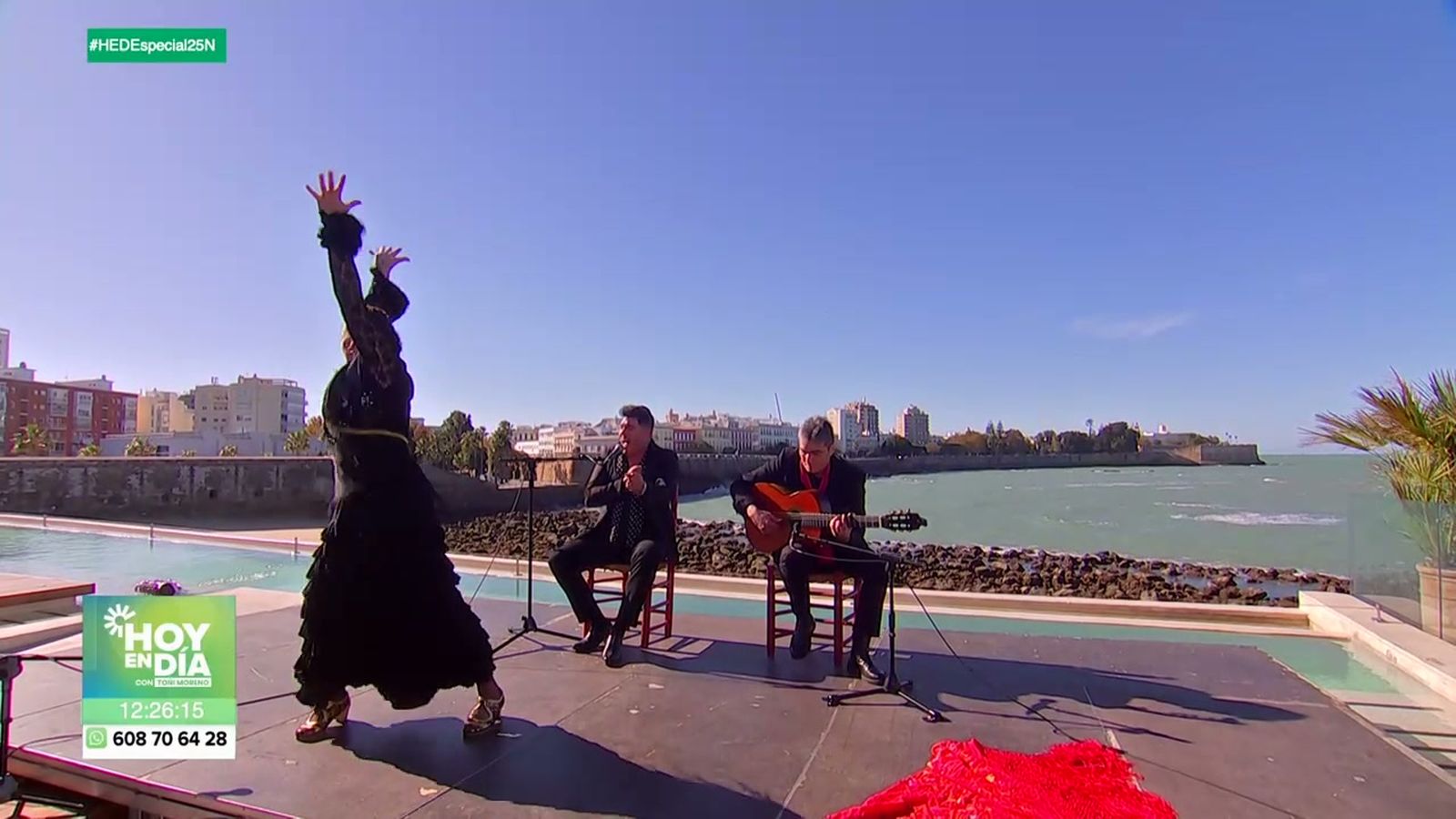 Flamenco para celebra el Día Internacional contra la Violencia de Género