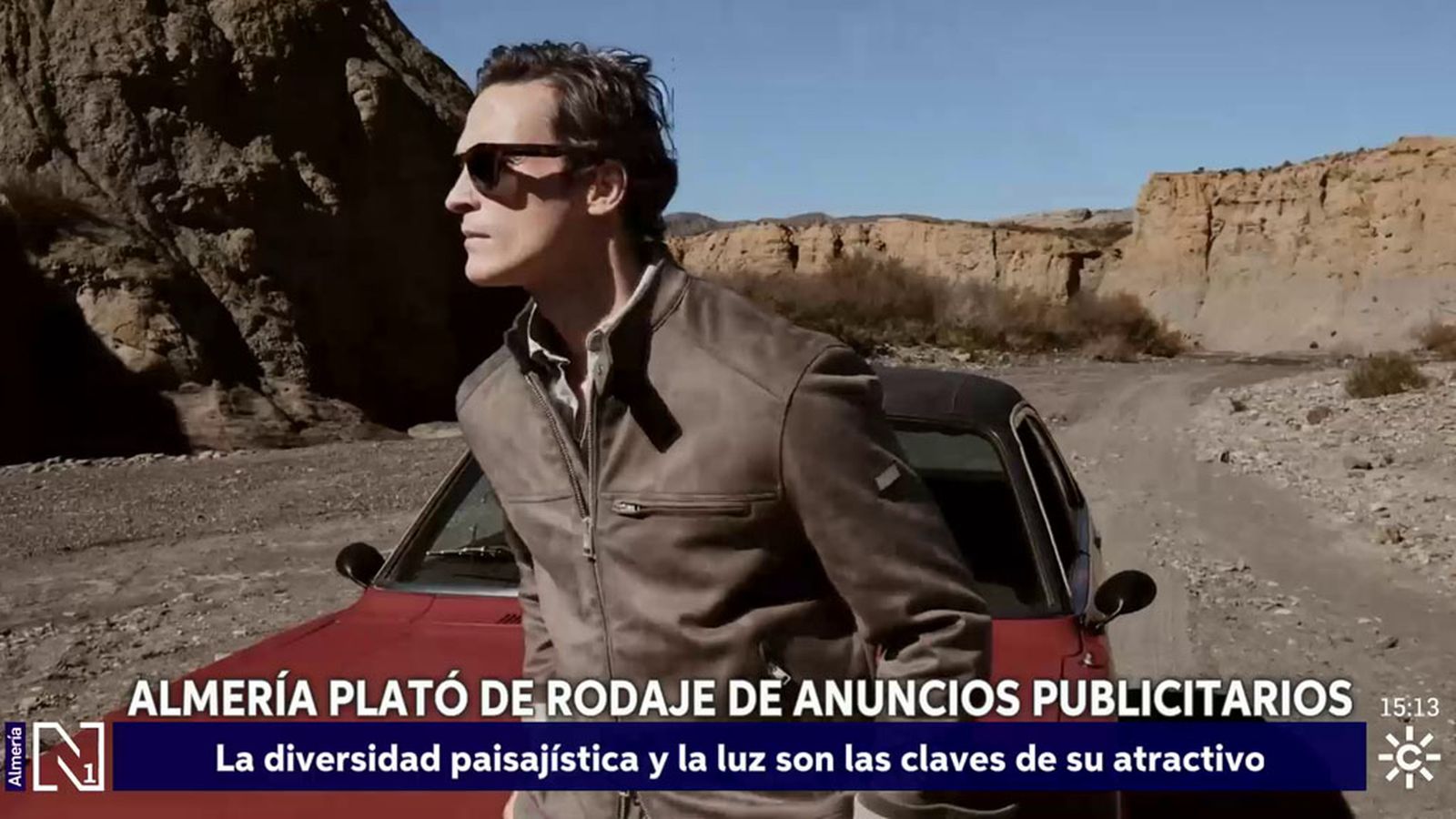 Almería, plató ideal para anuncios de publicidad