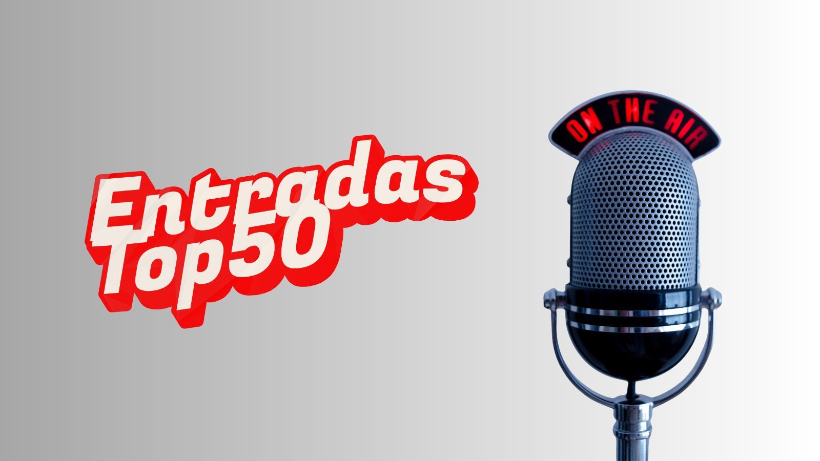 Descubre las nuevas entradas en el Top50 de Canal Fiesta