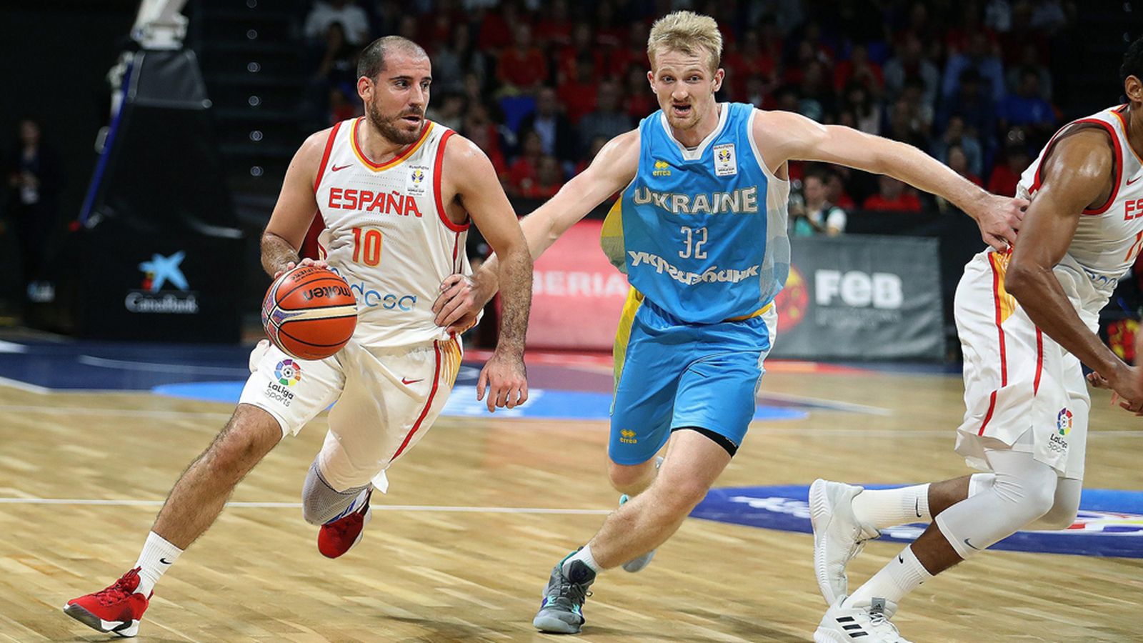 España Ucrania baloncesto