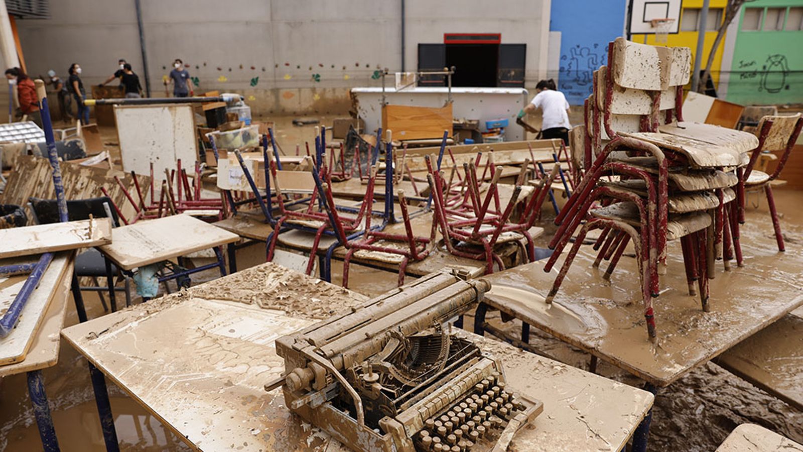 Daños en los colegios por la DANA