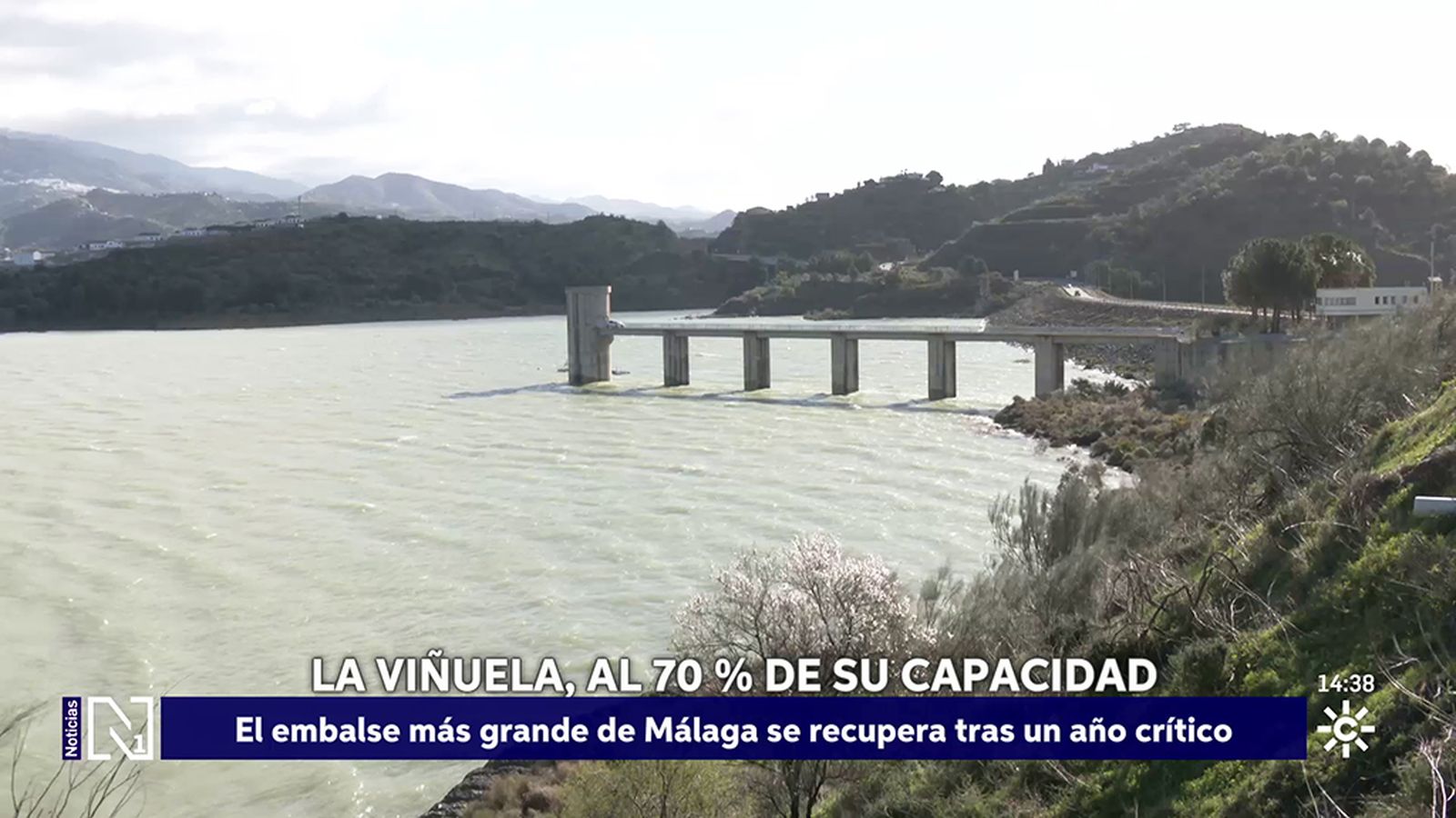 La Viñuela se recupera tras un año crítico