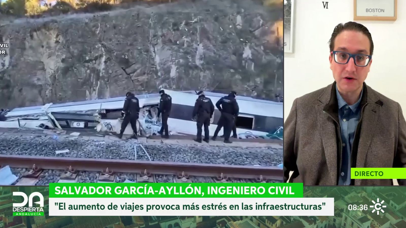 Salvador García Ayllón, ingeniero civil