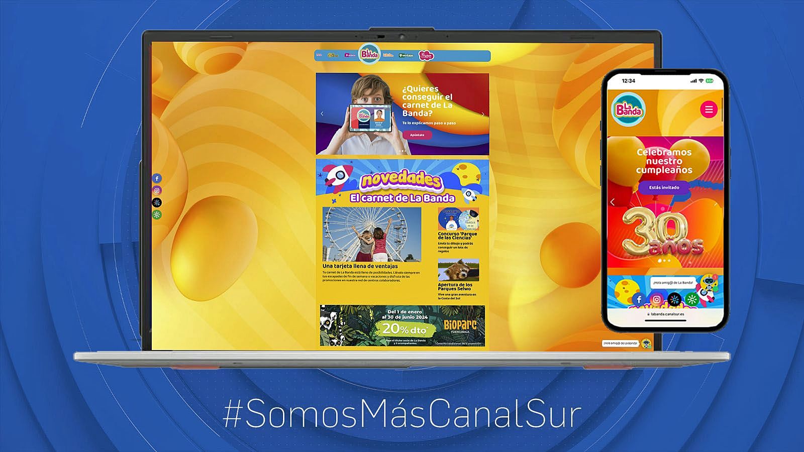 COMUNICACIÓN NUEVA WEB LA BANDA