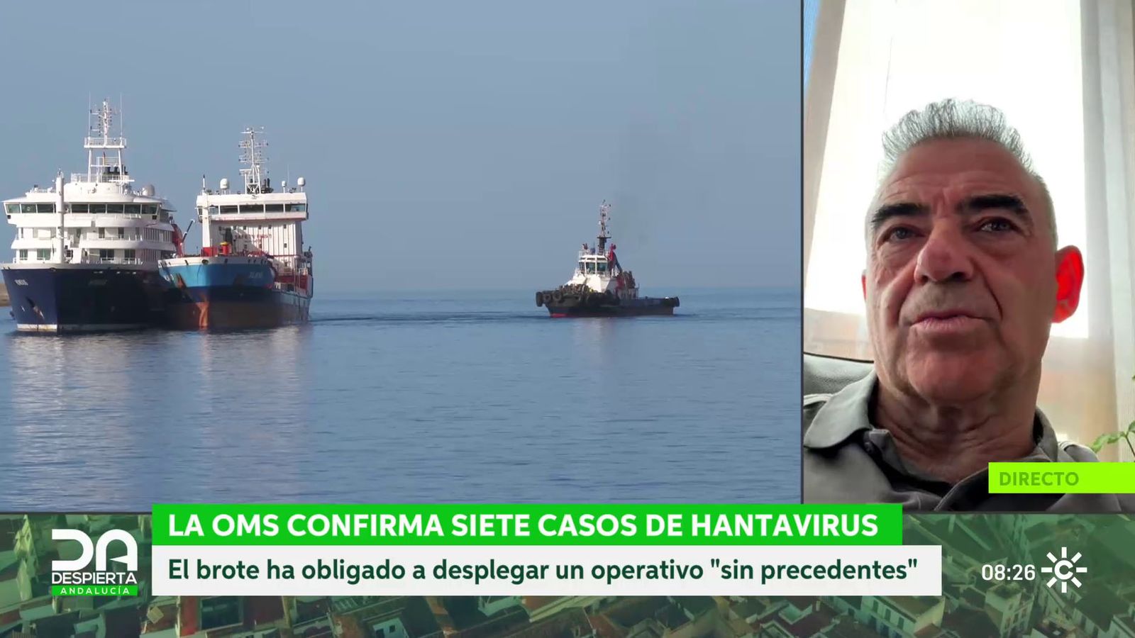 Jorge Goicoechea, pasajero del Hondius