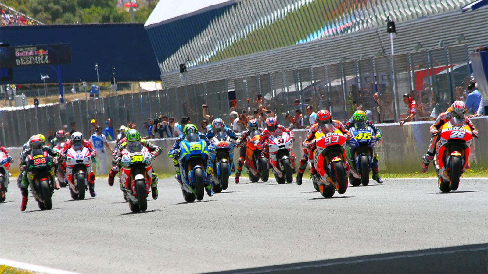 salida gp motos jerez