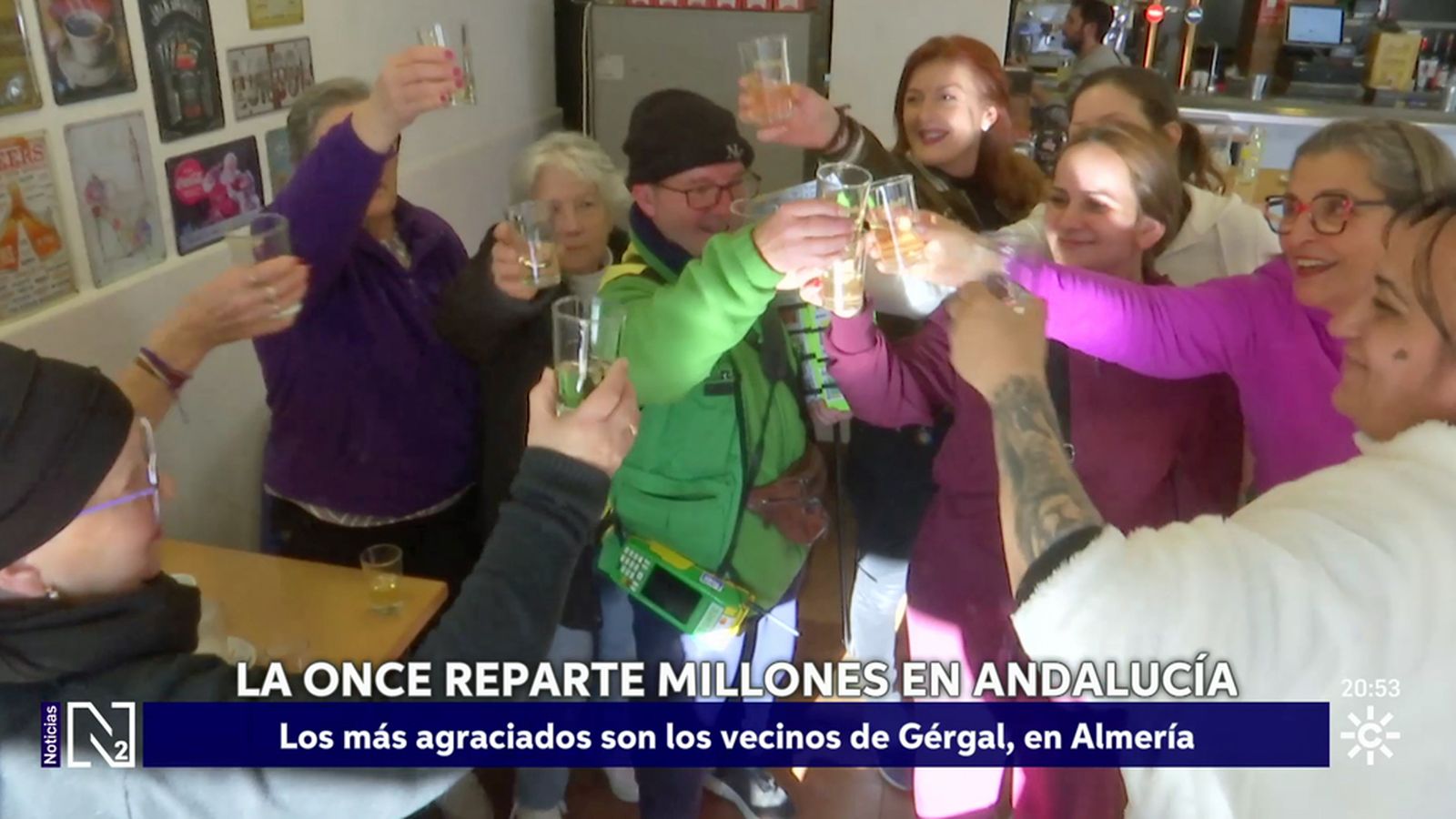 El Cuponazo de la ONCE deja más de ocho millones de euros en Andalucía