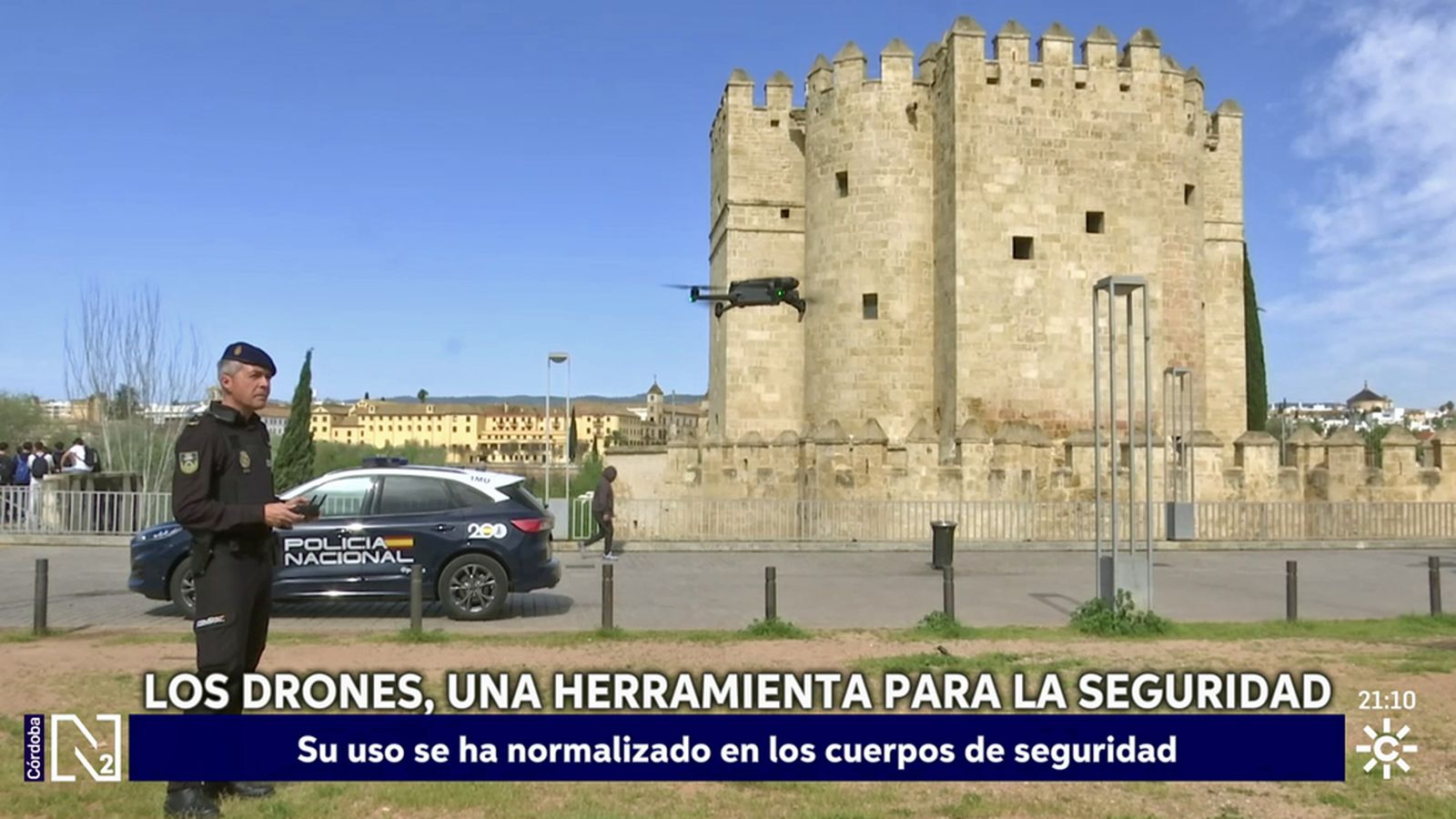 Los drones, una herramienta para garantizar la seguridad en la Semana Santa de Córdoba