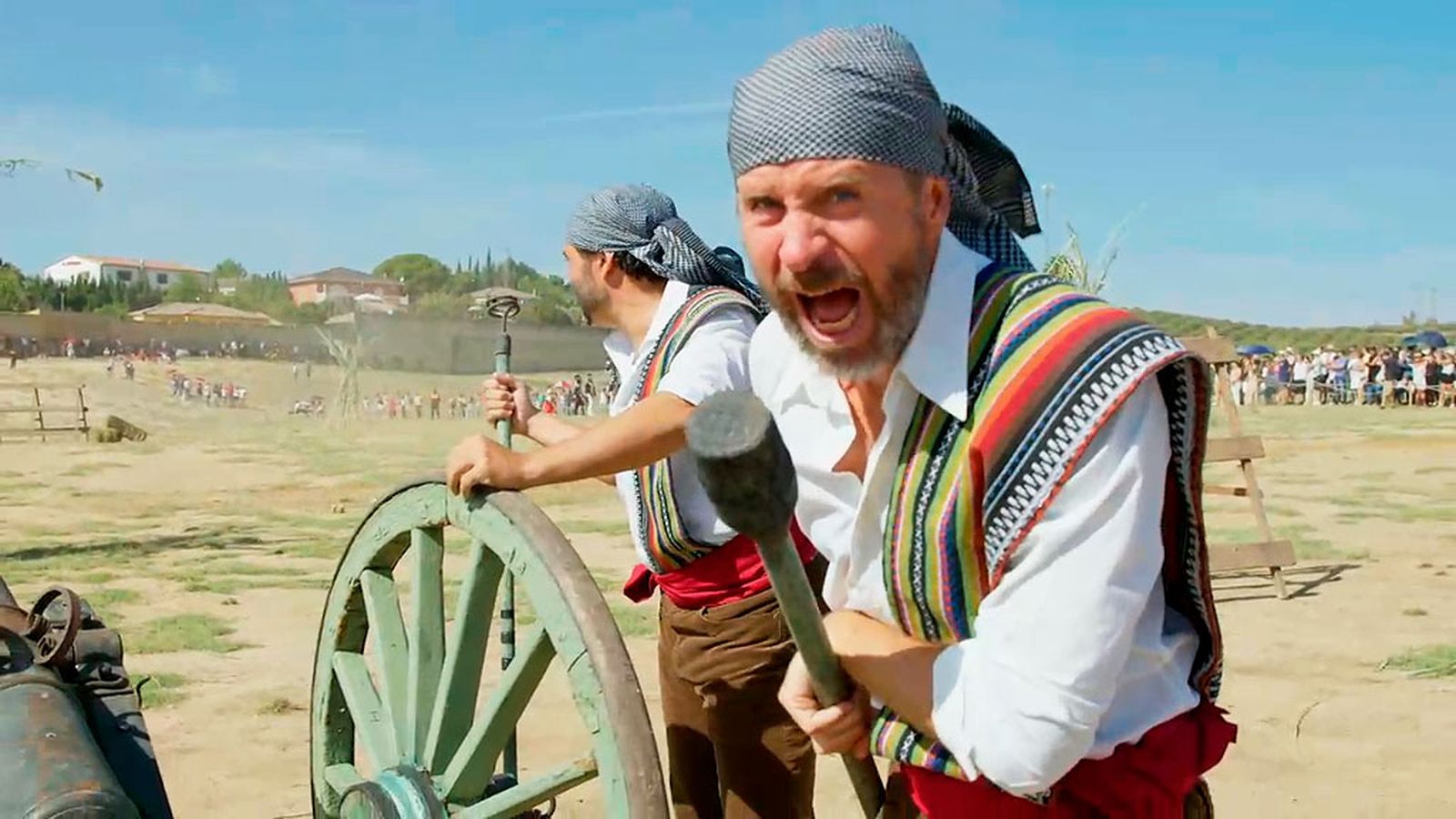 Los compadres se ven inmersos en la histórica batalla de Bailén