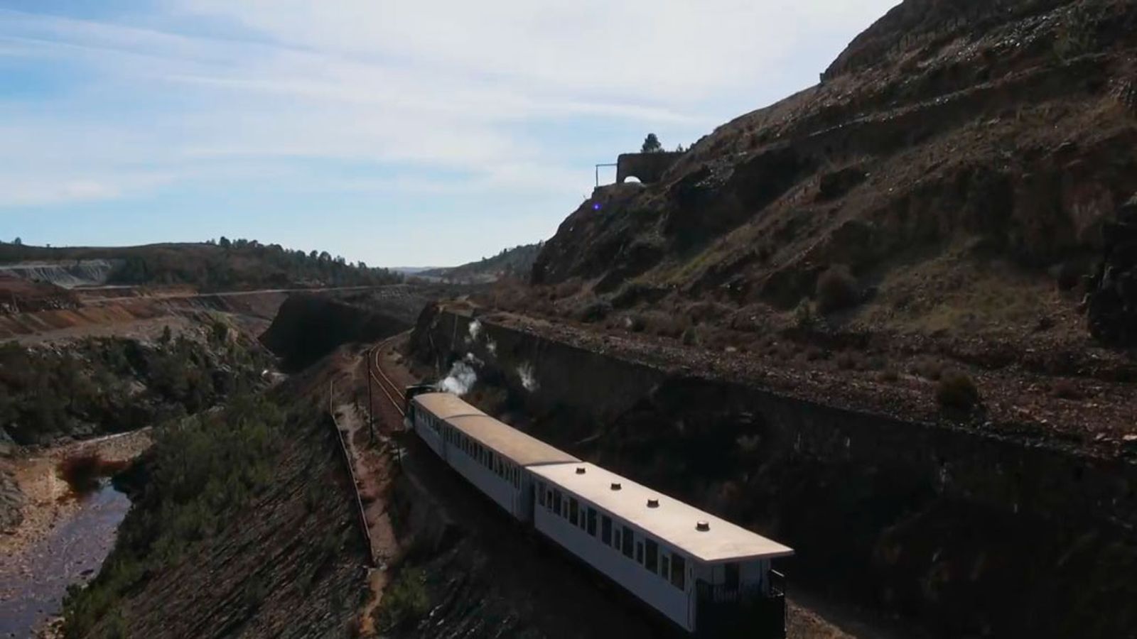 Peña de Hierro, en Huelva, un enclave extraordinario donde nace el río Tinto