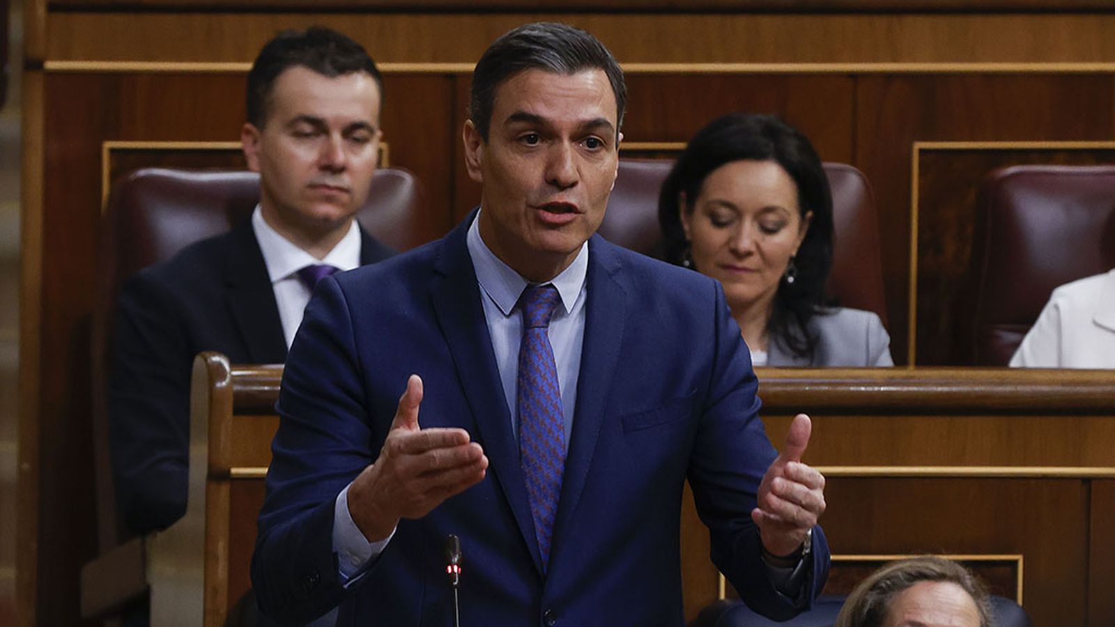 Pedro Sánchez en el Congreso