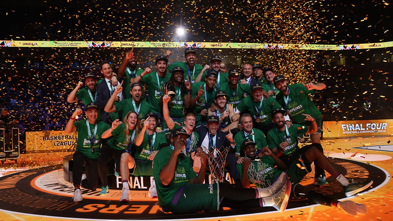 Unicaja gana la Champions Fiba