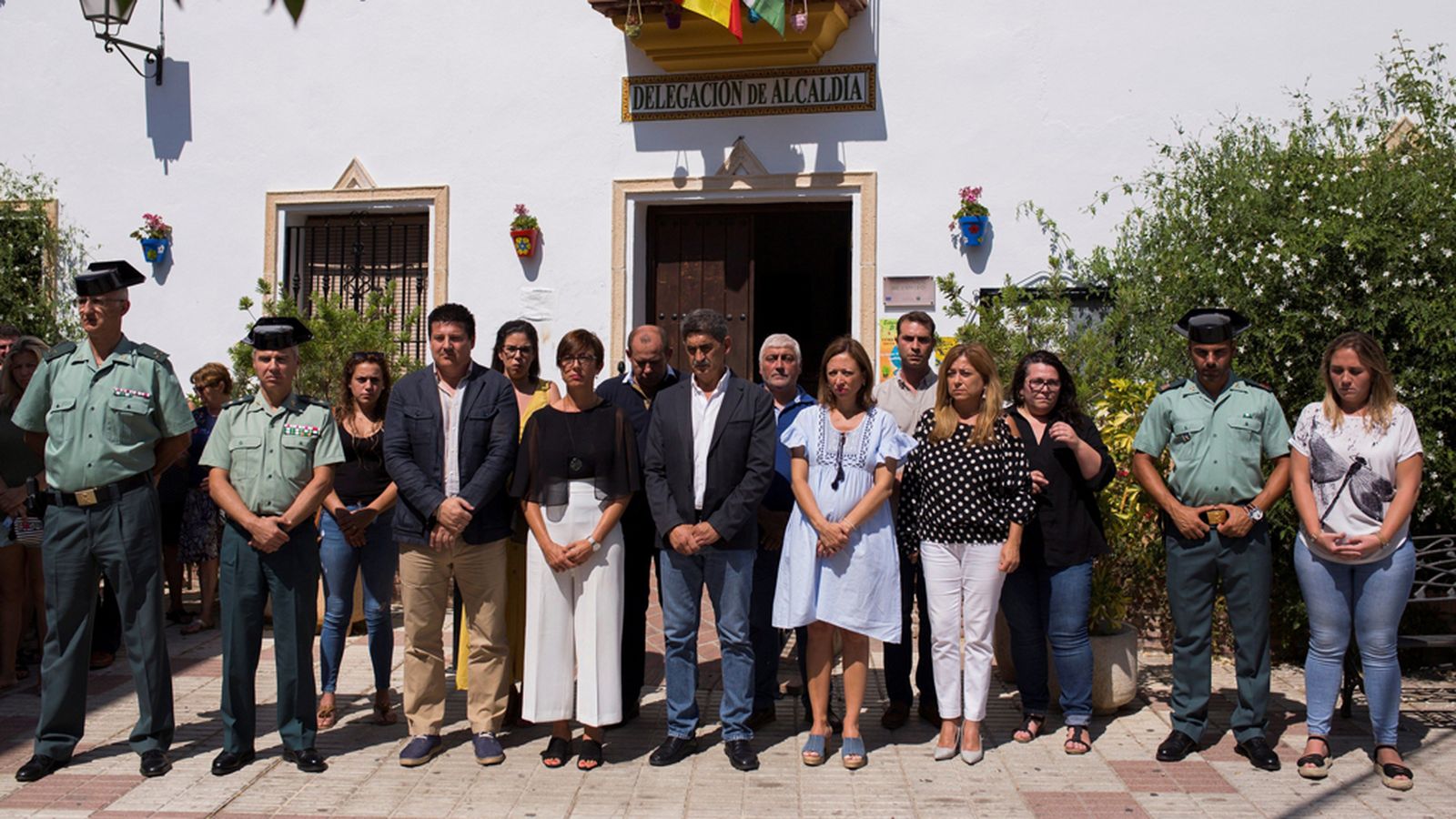 Concentración Cortes de la Frontera violencia machista mujer muerta