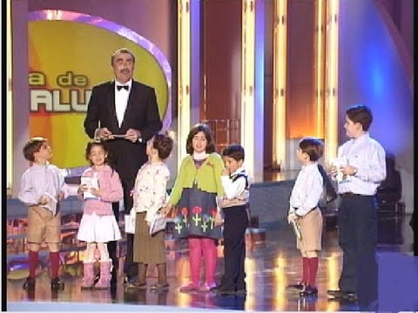 Los niños de "Menuda noche" y "Platero y yo" en la Gala de Andalucía