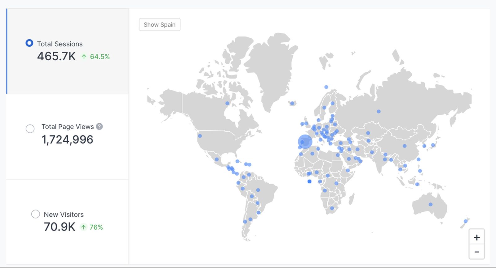 AUDIENCIAS CSMÁS MAPA