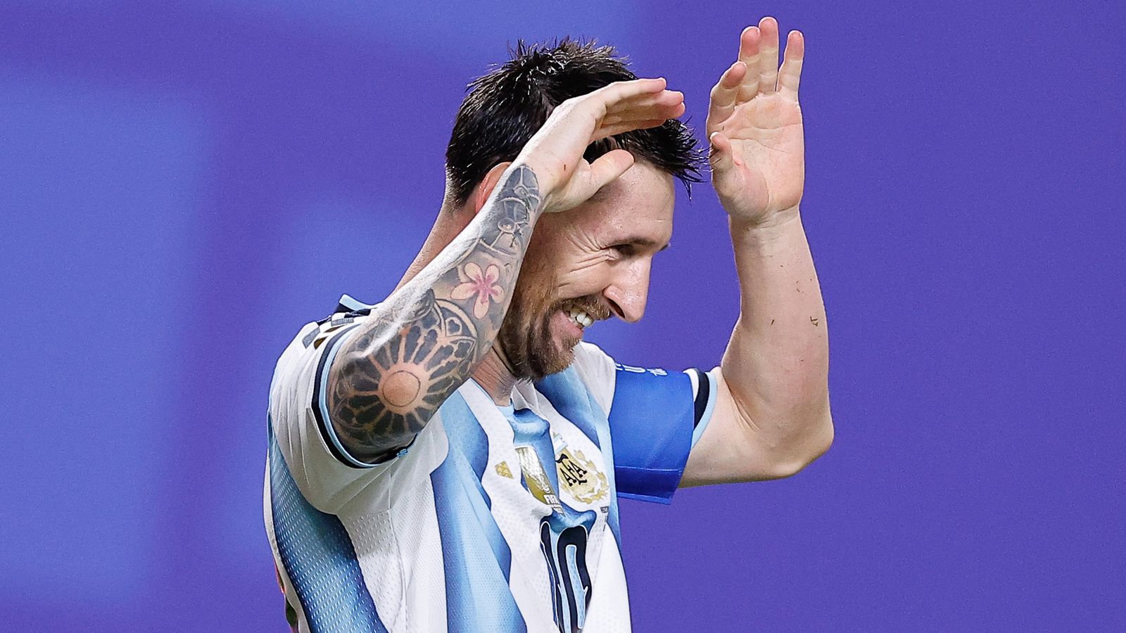 Messi debuta en el Mundial